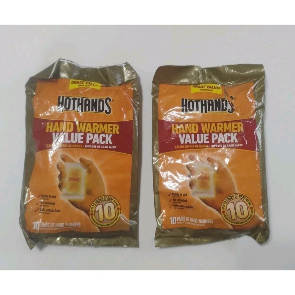 HotHands HH210PK Hand Warmers - 10 Pieces Lot Of 2